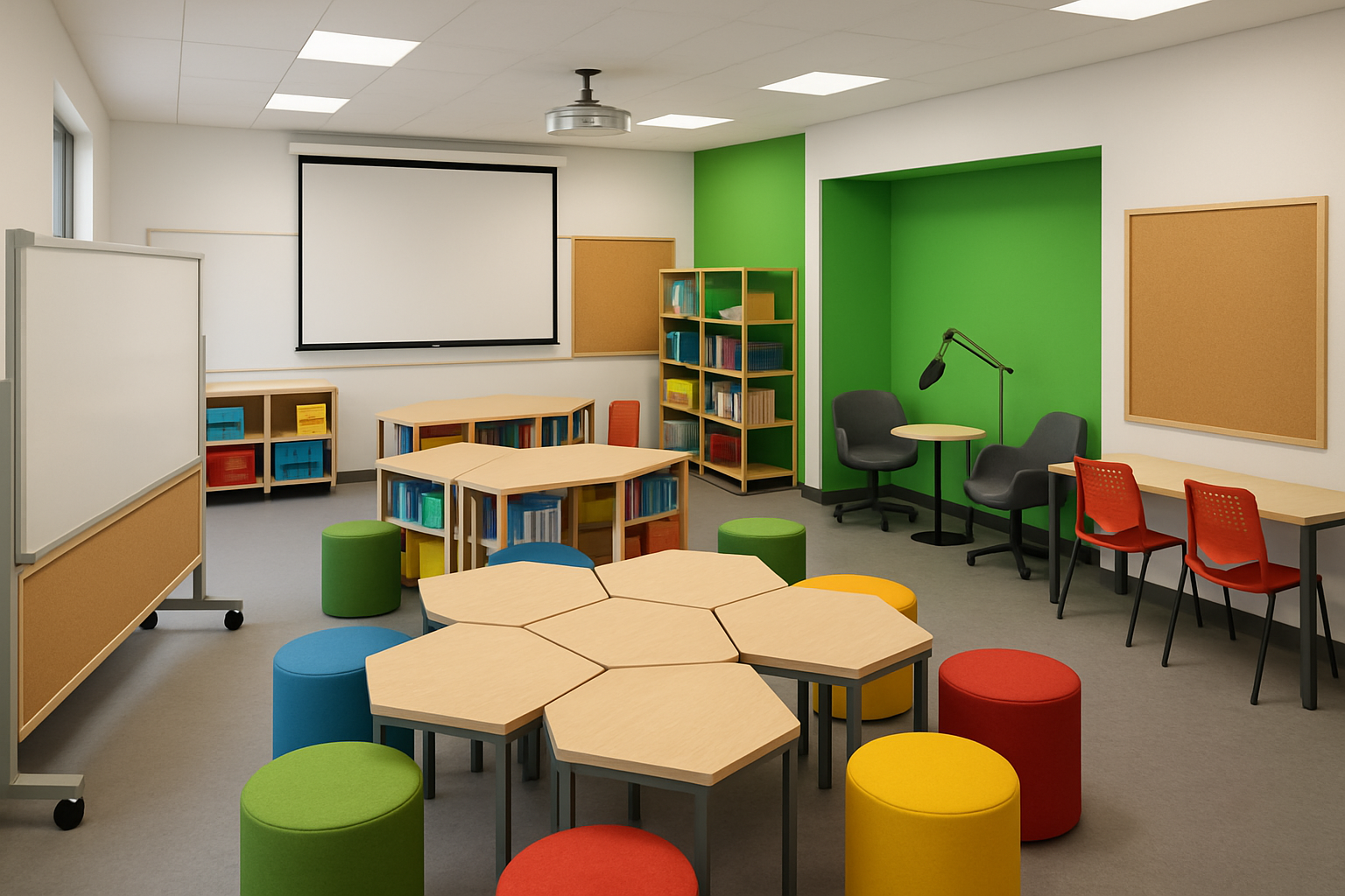 Perspectiva da Sala de Inovação